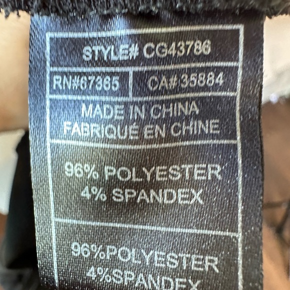 cupcakes and cashmere Black jumpsuit. Wide leg, wrap top. Great for any event! - Picture 7 of 7